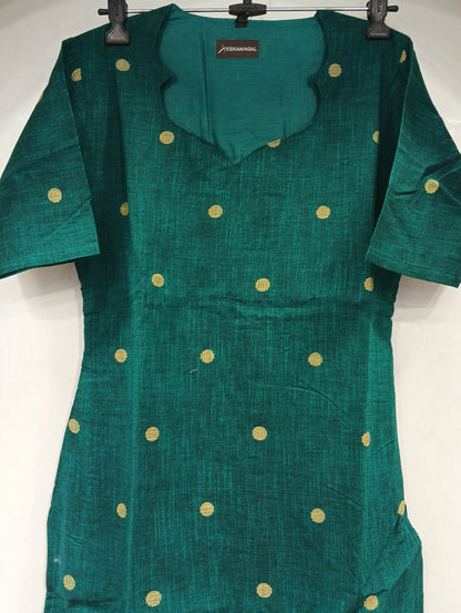 Regal Green Kurti