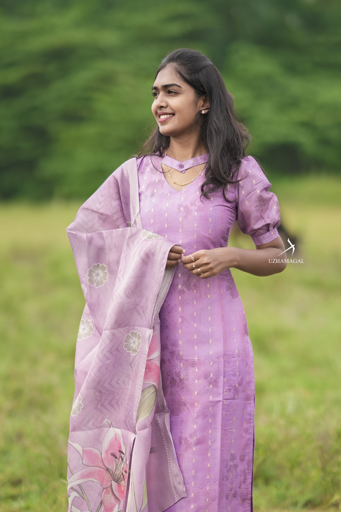 Purple Mist Kurti