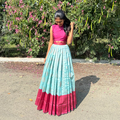 Rose pot skirt set