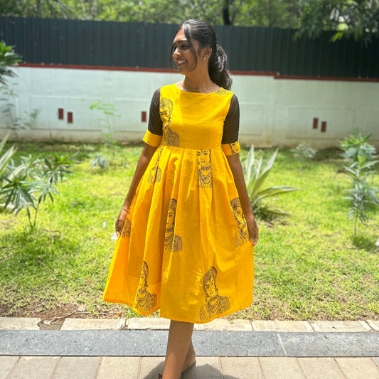 Classic Haldi Charm dress