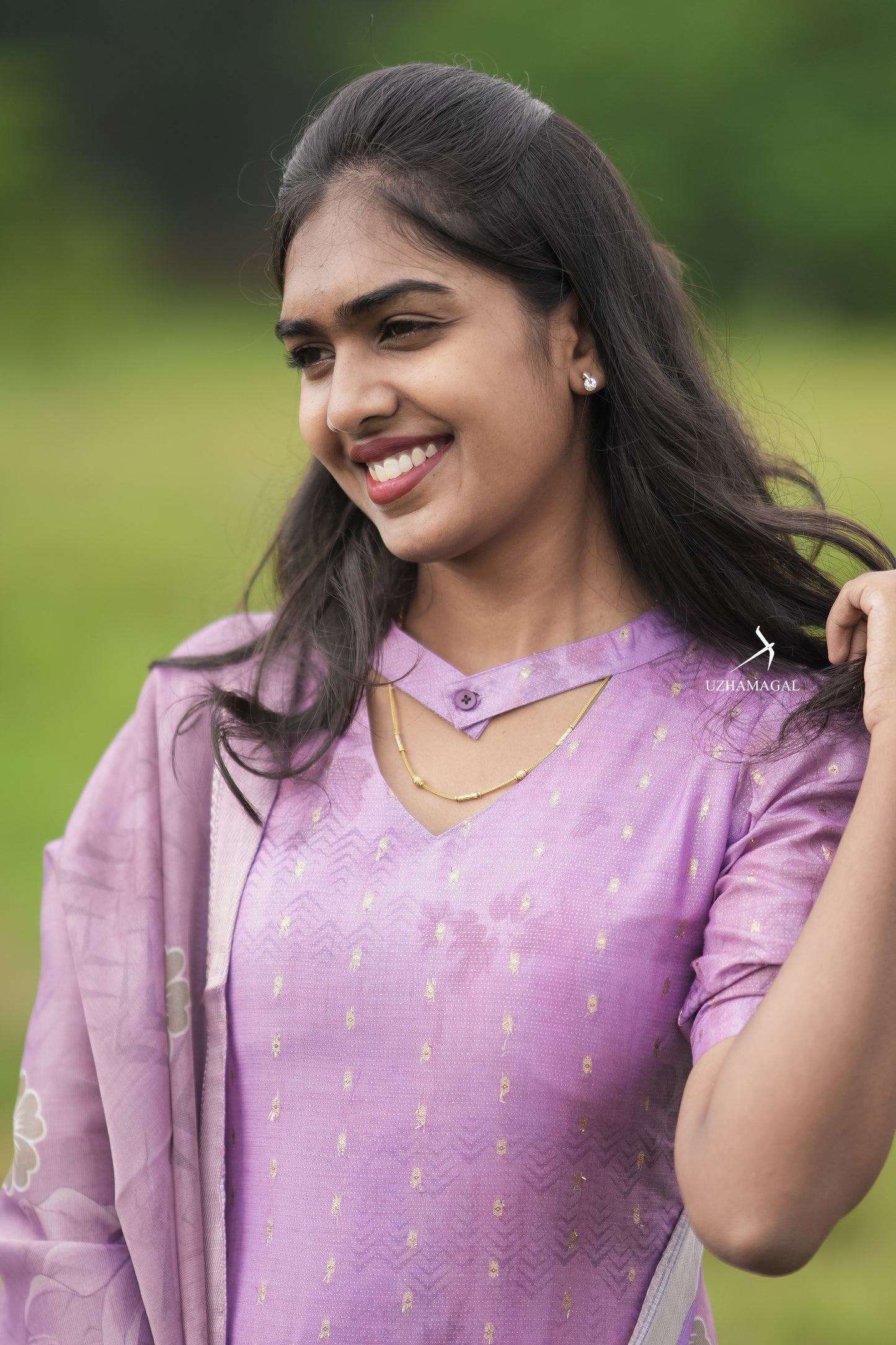 Purple Mist Kurti