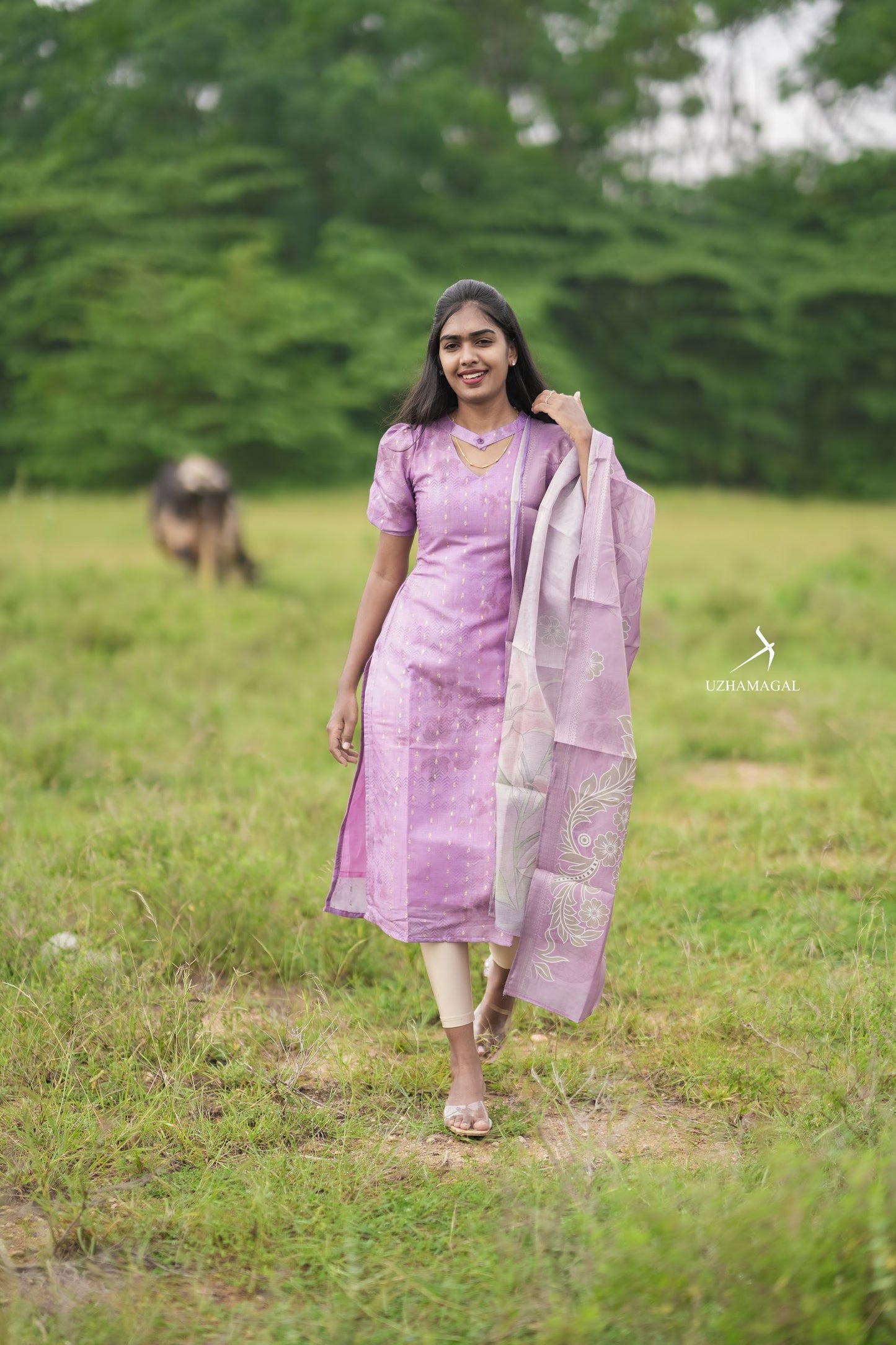 Purple Mist Kurti