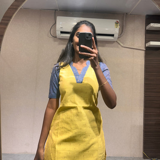 Yellow Envi Kurti