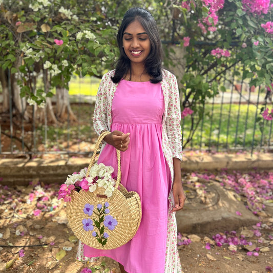 Floral dream shrug set