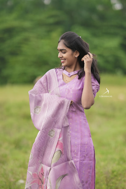 Purple Mist Kurti