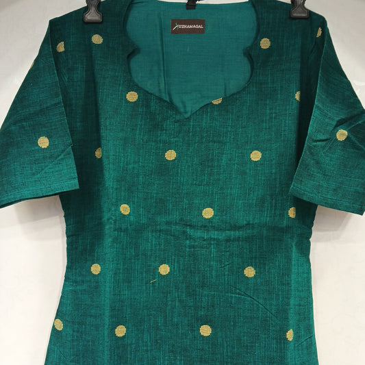 Regal Green Kurti